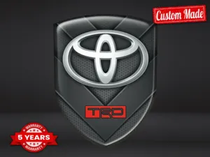 Toyota Vinilos Traseros Autos Máximo Resistente Look Pro
